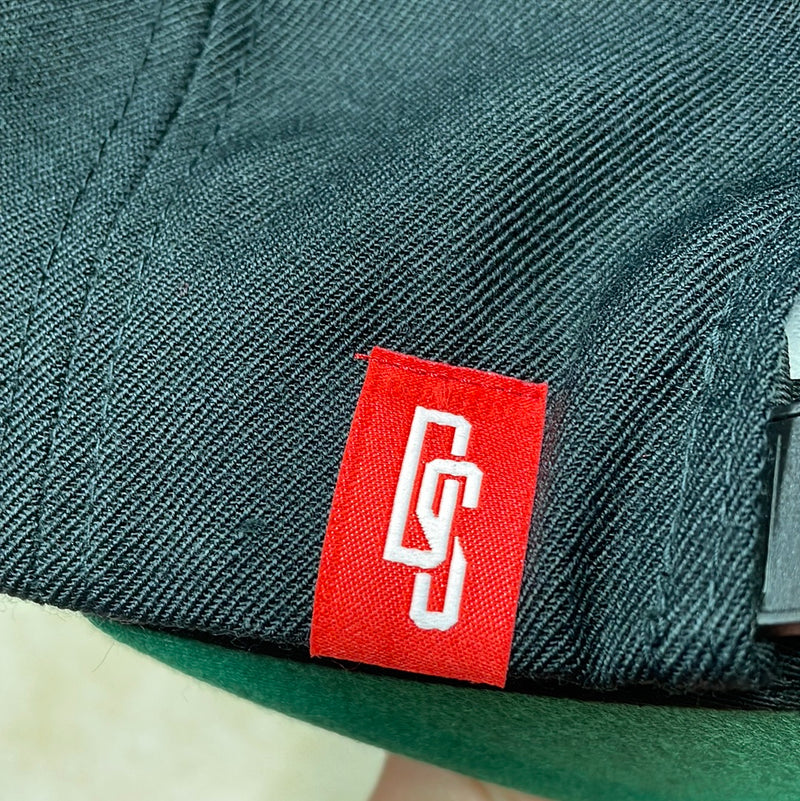 Dirty Stacks Leather Patch Snapback